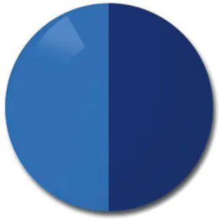 Farbmuster Blau 60%